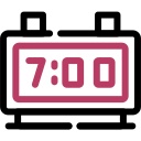 reloj digital icon