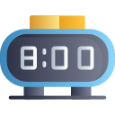 reloj digital icon