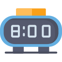 reloj digital icon