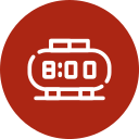 reloj digital icon