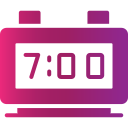 reloj digital icon