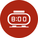 reloj digital icon