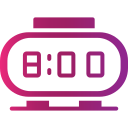 reloj digital icon