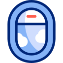 ventana del avión icon