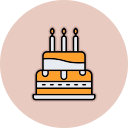 pastel de cumpleaños icon