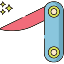 cuchillo de bolsillo icon