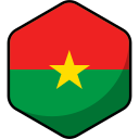 bandera de burkina faso icon