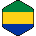 bandera de gabón 