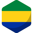 bandera de gabón 