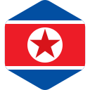 bandera de corea del norte 