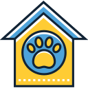 Casa del animal doméstico icon