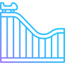 montaña rusa icon