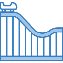 montaña rusa icon