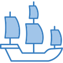 barco pirata icon