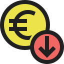 moneda euro icon