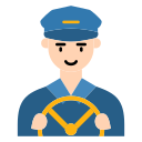 hombre conductor icon