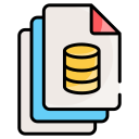 archivo de base de datos icon