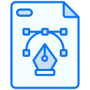 archivo vectorial icon