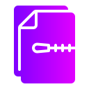 archivo zip icon