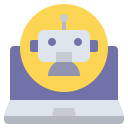 asistente de robot icon