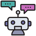 robot de chat icon