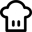 sombrero de cocinero icon