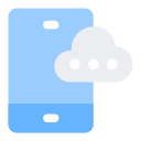 nube móvil icon