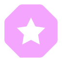 insignia de estrella 