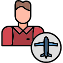 auxiliar de vuelo icon