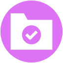 marca de verificación icon