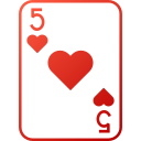 cinco de corazones icon