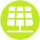 energía solar icon