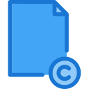 Derechos de autor icon