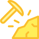 minería bitcoin icon