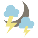 tormenta nocturna 