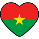 bandera de burkina faso icon