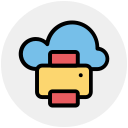 nube y fax icon