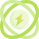 energía nuclear icon