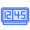 reloj digital icon