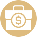 signo de dólar icon