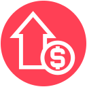 Up arrow 