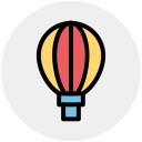 Air balloon icon