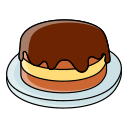 pastel de chocolate icon