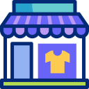 tienda de ropa animated icon