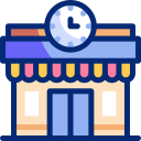 tienda de relojes animated icon