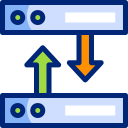 transferencia de datos icon