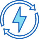 energía renovable icon