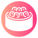 rollo de sushi icon