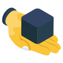 cubo 3d icon