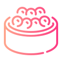 rollo de sushi icon